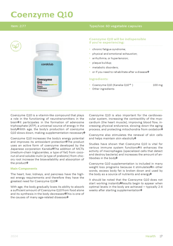 Coenzyme Q10 - Image 3