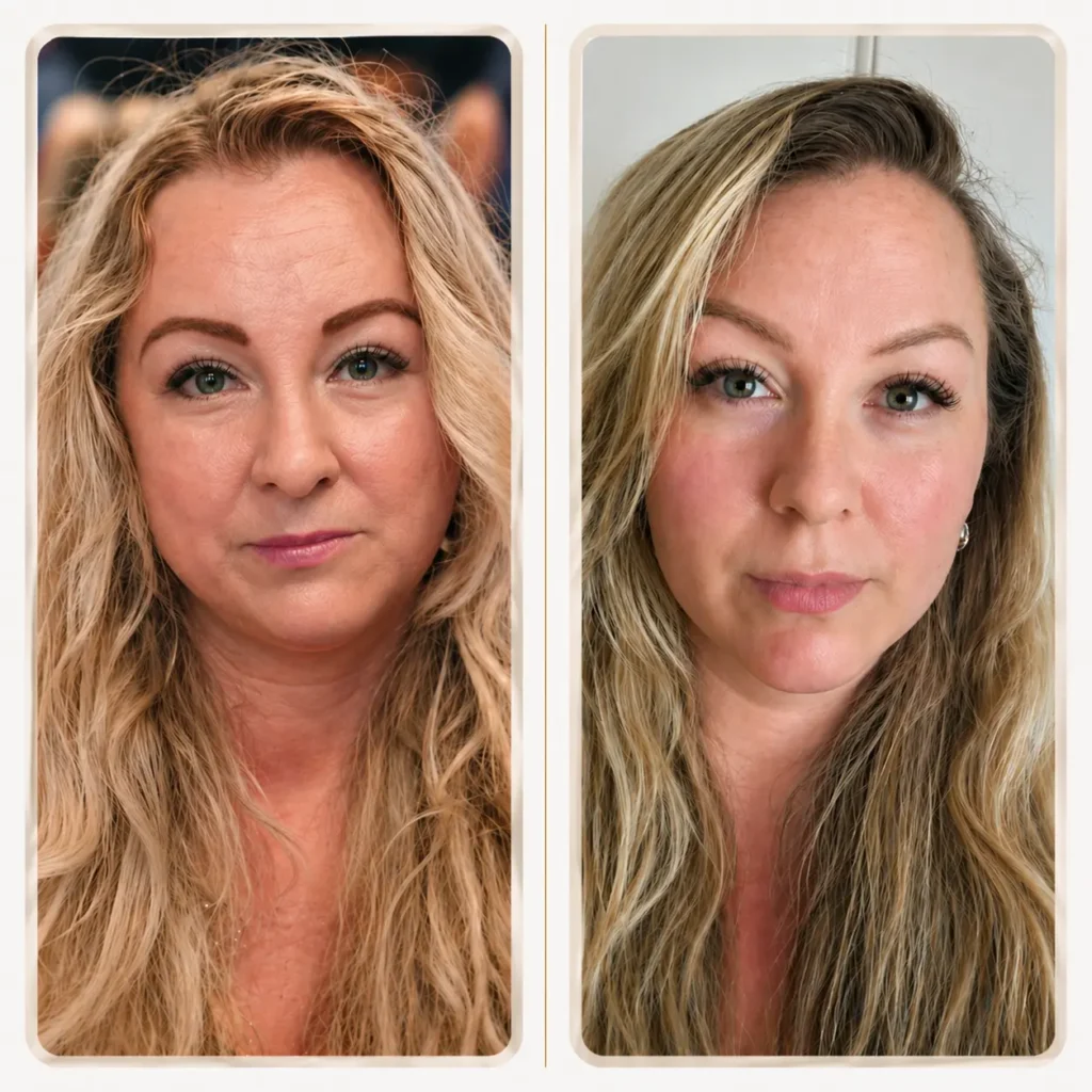 Real client transformation stories — Dace Laua before and after 30 days